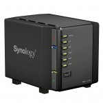 Synology DiskStation 4-Bay (Diskless) Network Attached Storage DS411slim (Black)