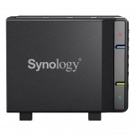 Synology DiskStation 4-Bay (Diskless) Network Attached Storage DS411slim (Black)