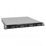 Synology RackStation 4-Bay - Diskless 1U NAS Rackmount with Redundant Power Supply Network Attached Storage (RS812RP+)