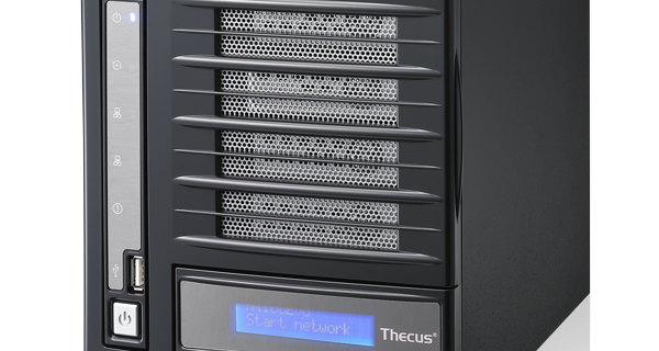 THECUS N4100EVO 4 Bay DLNA SATA RAID NAS System - Diskless