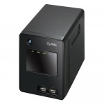 ZyXEL NSA220PLUS 2-Bay Network Attached Storage and Digital Media Library (Diskless)